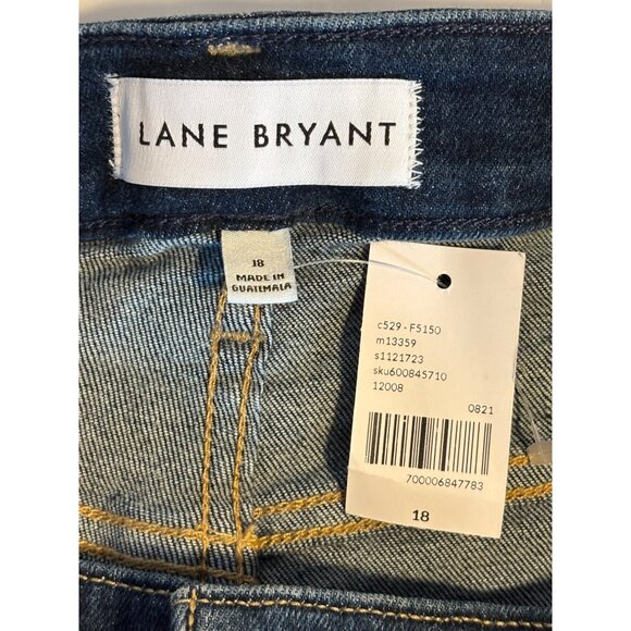 Lane Bryant Signature Fit Skinny Jeans Mid-Rise Flex Magic Waistband Size 18 - Picture 4 of 8